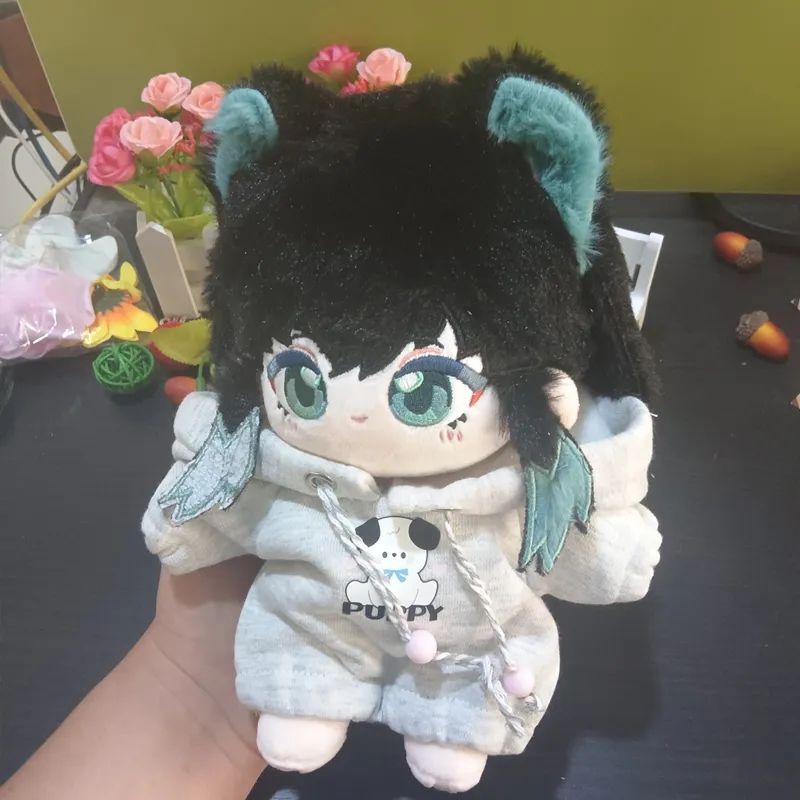 2025 New Stuffed 20Cm Tokitou Muichirou Plush Dress Up Dolls Toys For Kids Adts Kaii Anime Demon- Collectible Puppets Xmas Gift C251202