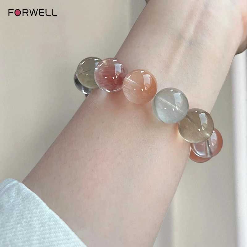 FORWELL Fashion charm Crystal Stretch Beaded Bracelets Elastic Rope Women Temperament Bracelet birthday gift for your girlfriend J251125