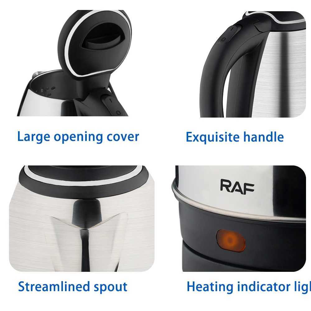 2L Electric Kettle Stainless Steel Kitchen Appliances Smart Kettle 1500W Whistle Kettle Samovar Tea Coffee Thermo Pot Gift C251125