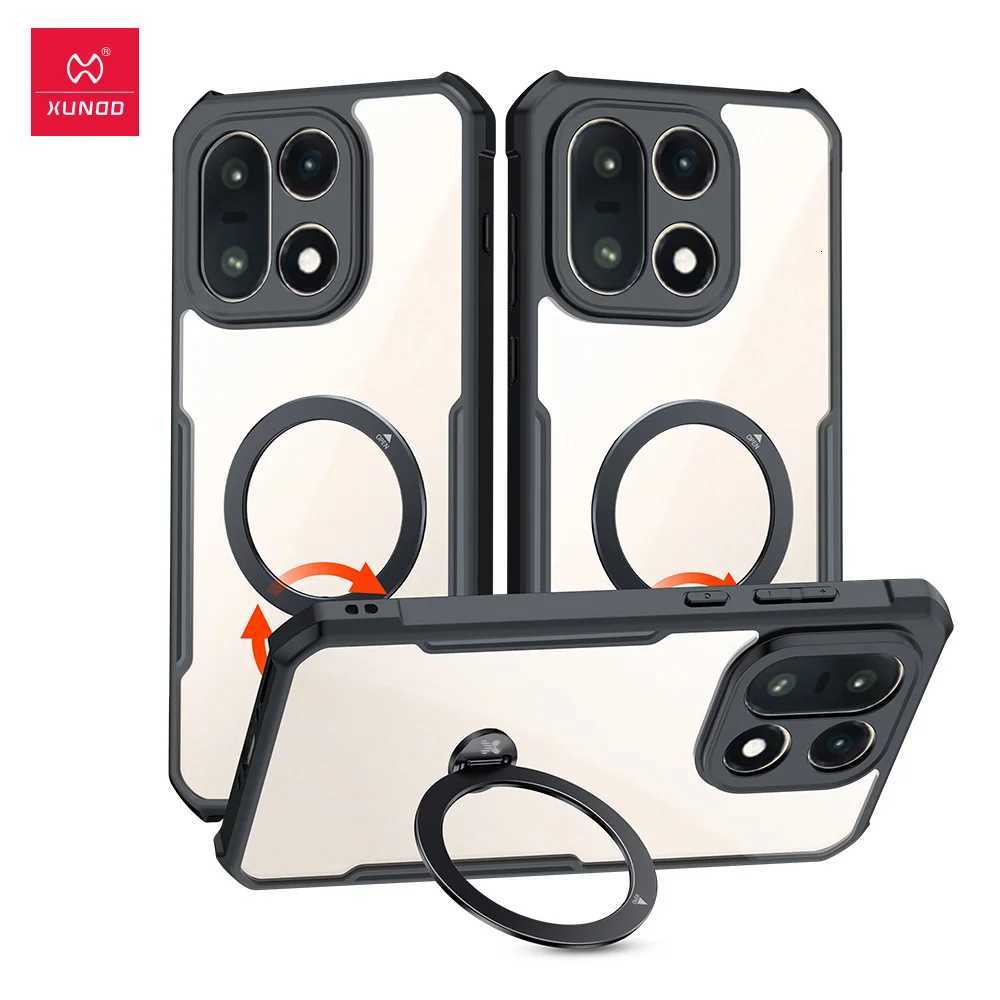 Xundd For OnePlus 15 13 Magnetic Holder Case 360 Rotatable Anti-fall Camera Protect TPUAcrylic Back Cover For 1 15 13M251125