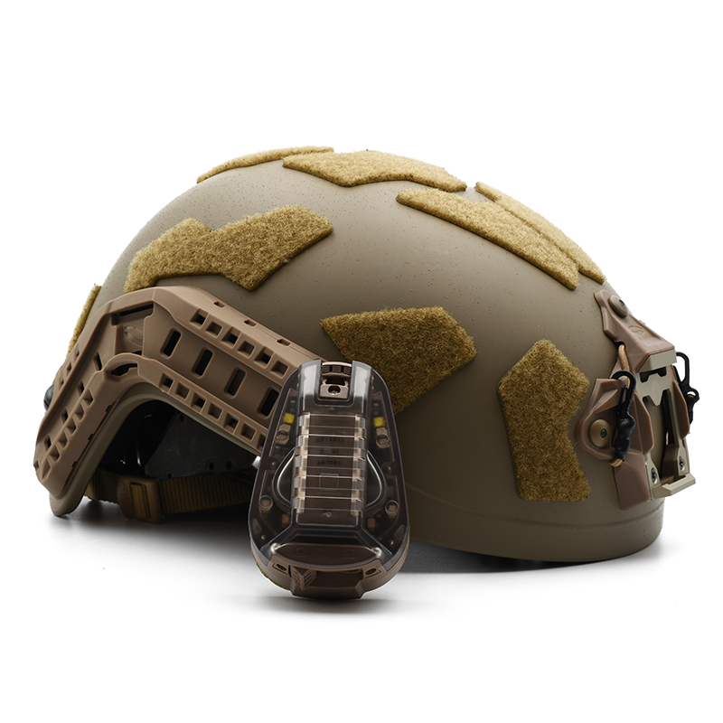 SOTAC Hel Star 2024 GenIII Green Light IR Strobe Helmet Light -Dark Earth - Military & Survival Lamp