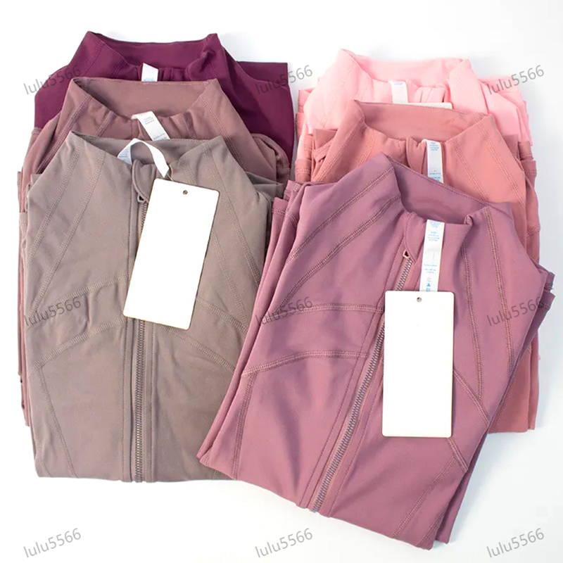 Yoga align Jacket Gym Clothing Outfits Women Full Zip Sportswear Workout clothes women Run Coat with Pockets Outdoor Designer athletic wear top ropa deportiva mujer