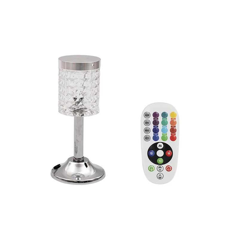 Mini New Diamond Atmosphere Desk Lamp USB Plug Decorative Desk Lamp Bedroom Crystal Kids Gift Night LightM251125