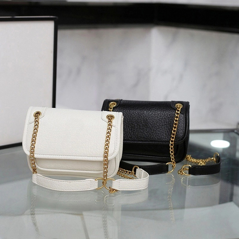 Designer Women ica Handbag Letter ltilayer Bag Dinner 7.5*5*2.8in Leather Messenger Handbags With Box Free shipping