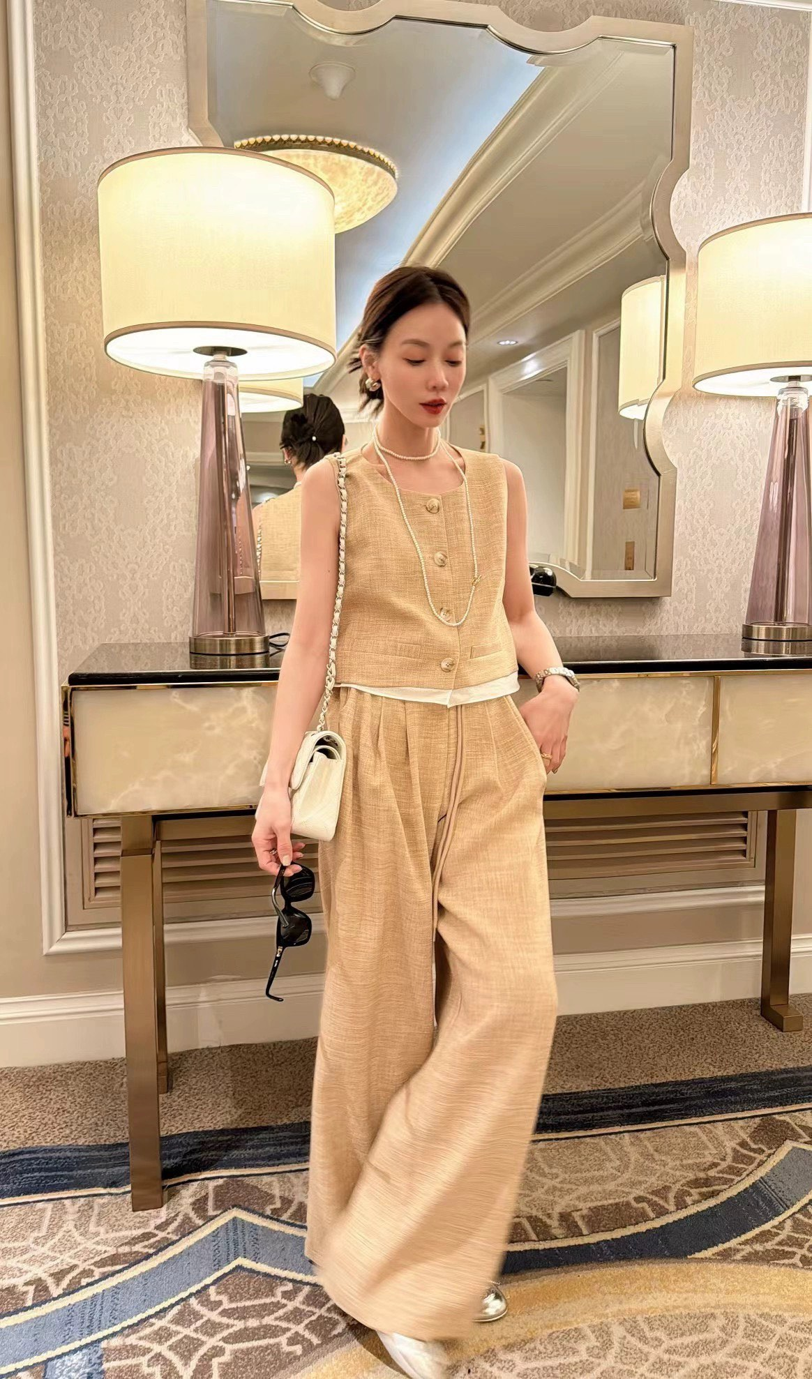womens casual suits business Vogue Paris 2025 Fashion Week Show Customized Fashion Tailored clothing.M36
