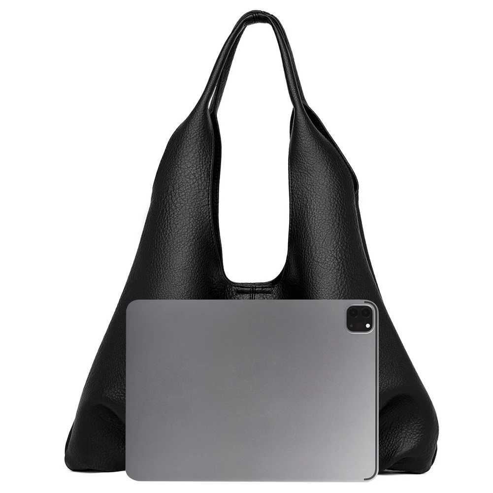 Shoulder bag PU leather designer handbag with coin wallet soft shoulder bag large capacity womens handbag W250425