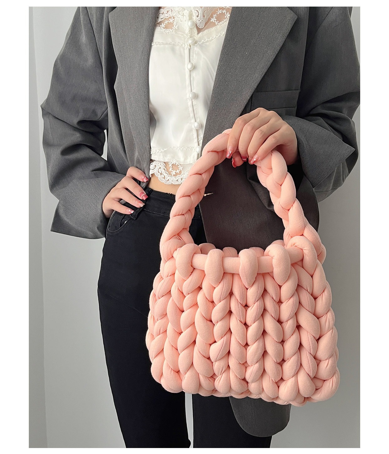 2025 New Arrival Korean-Style Handwoven Women's Straw Tote Bag - Free Shipping Fashion Shoulder Purse