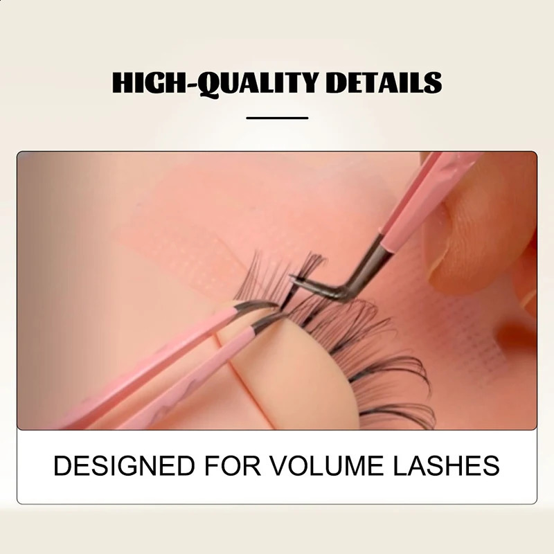 SENSE LASHES Tweezers Stainless Steel Professional Superhard High Precision Tweezer For Lashes Eyelash Extensions Supplies Kit 250422