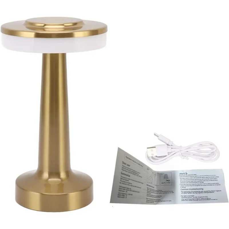 Household Desk Lamp USB Rechargeable Simple Mood Lig Touch Table Lamp Bedside Night Light for Bar KTV Hotel Coffee Shop BedroomM251125