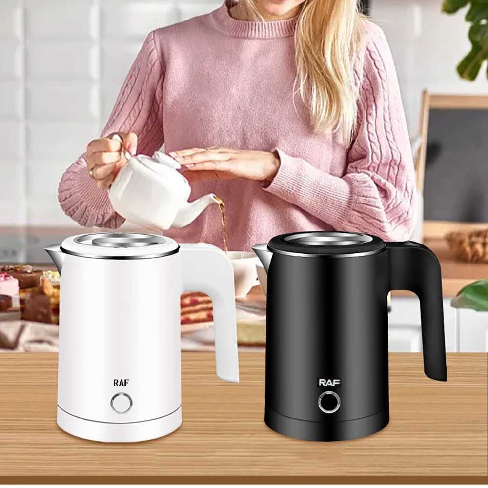 Travel Electric Kettle Tea Coffee 08L Stainless Steel Portable Water Boiler Pot For Hotel Family Trip Kitchen Smart Kettle Pot C251125