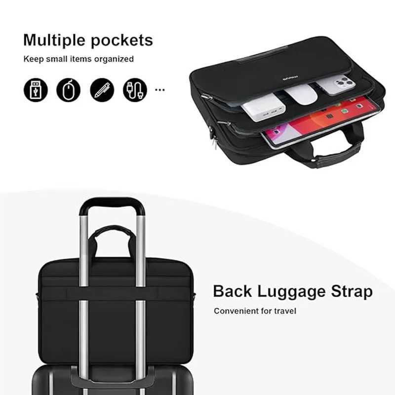 Laptop Shoulder Bag for MacBook Air Pro M4 M3 M2 M1 13 14 15 156 16 173 inch HP Dell Lenovo Asus Notebook Computer Sleeve CaseT251125