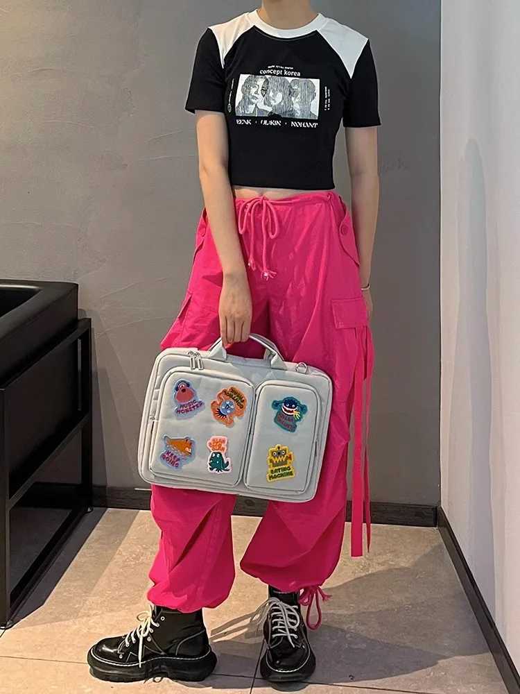 Creative Laptop Bag High Capacity Shoulder Handbag 133 14 156 16 Inch For Macbook Air Pro HP Huawei Asus Dell Lenovo ASUS AcerT251125