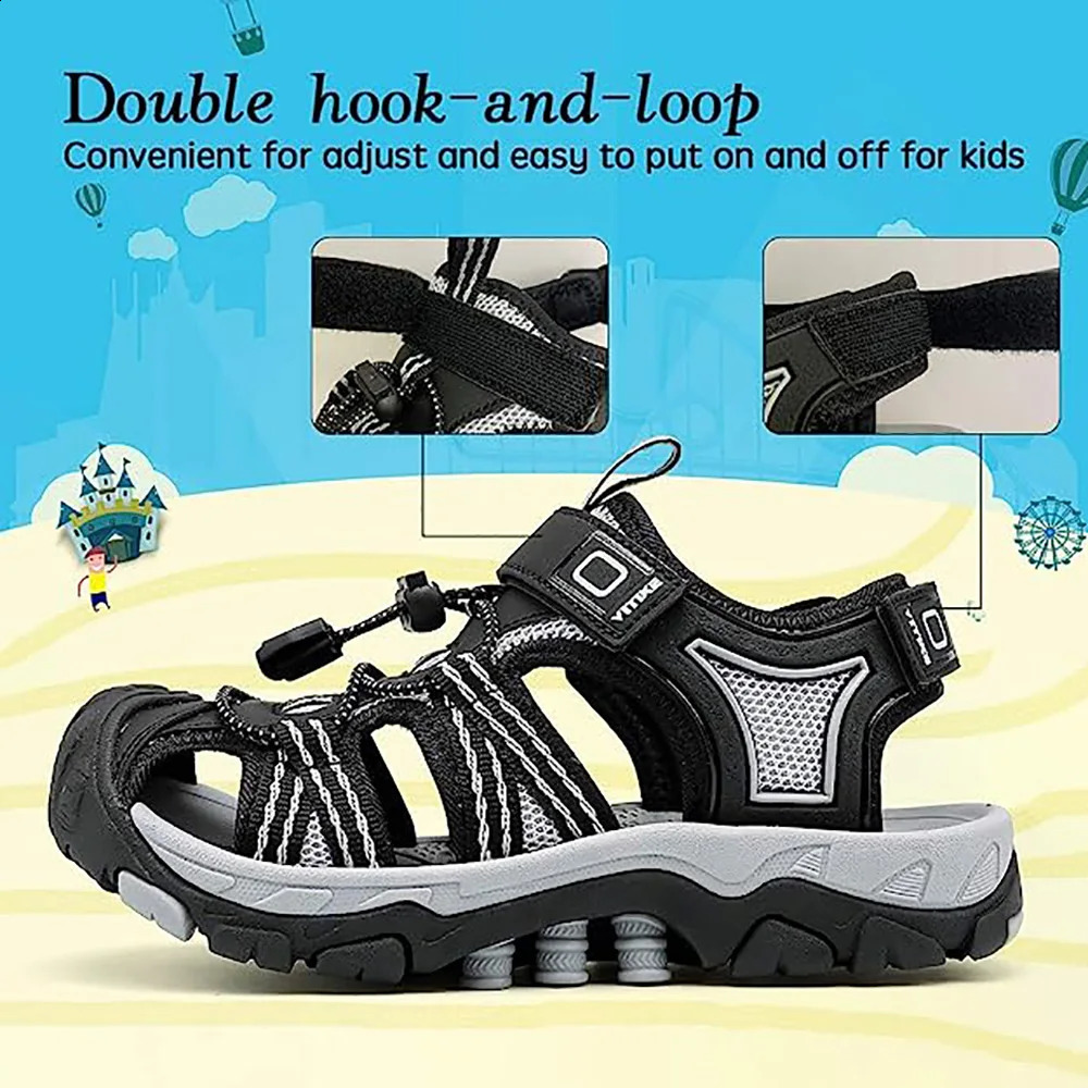 Comfortable summer sports water sandals suitable for boys and girls outdoors 250424
