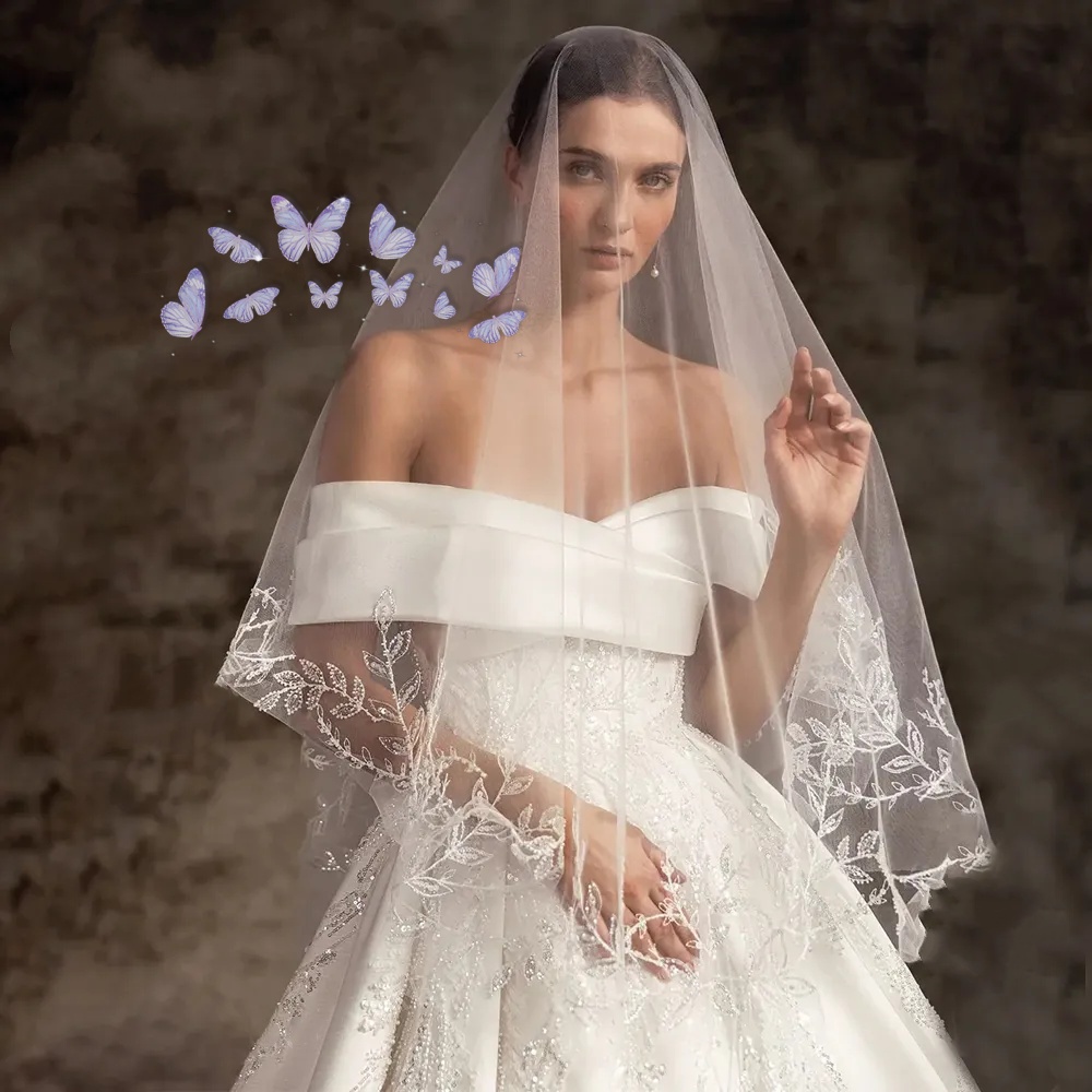 Off Shoulder Princess Wedding Dresses Satin Beading A-Line Court Train Customized Appliques Bridal Gowns Vestido De Novia Plus Size