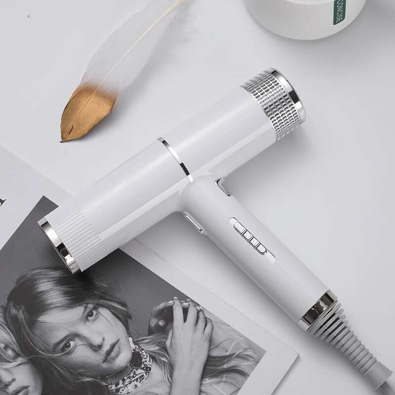 Professional Leafless Hairdryer Anion Temperature Control Blow Dryer Hot &Cold Wind Hair Styler