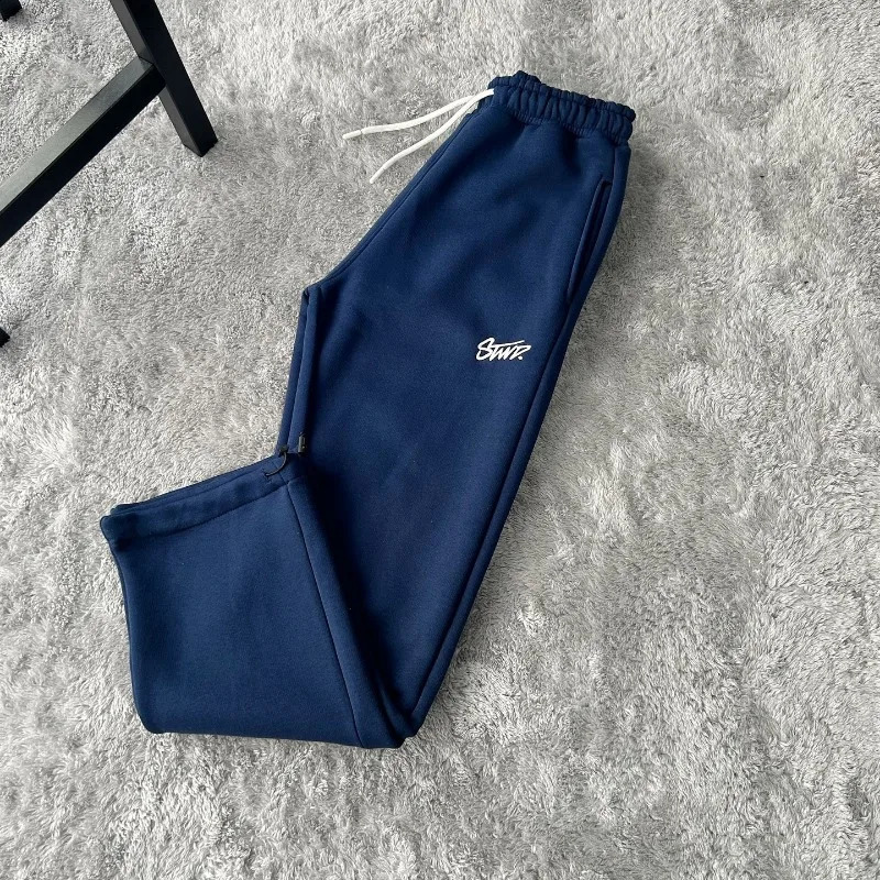 Retro fashion loose straight leg casual pants American trend Harajuku street wear mens pants high waisted casual sports pants 250422