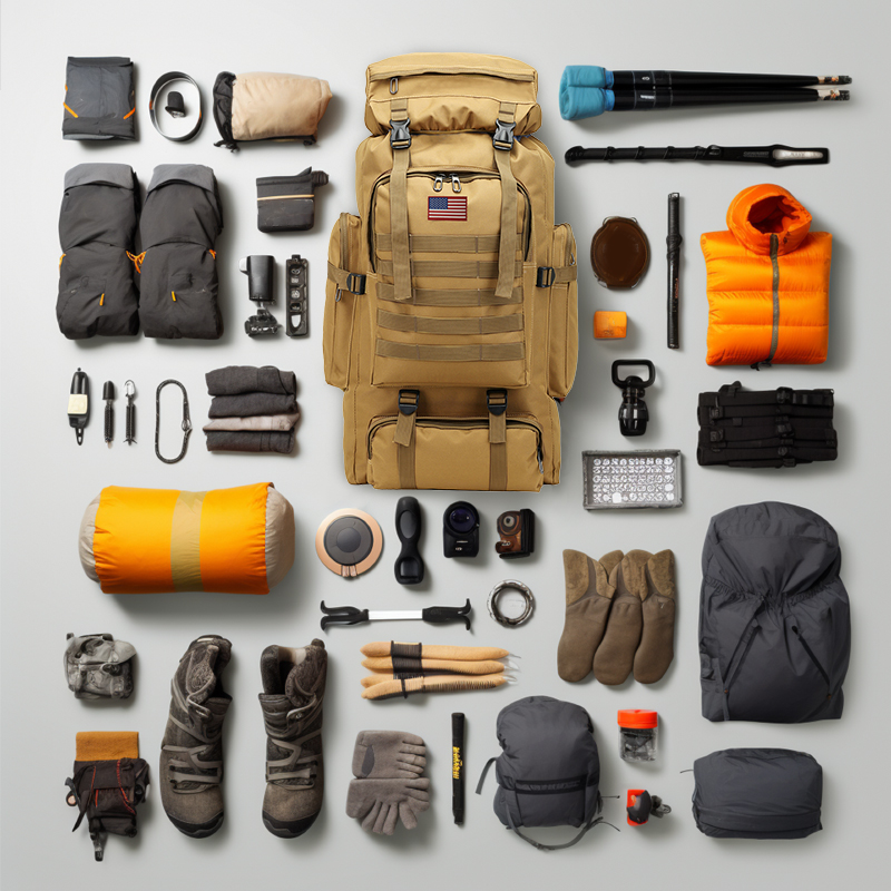2pack 80l hiking backpack for men molle military tactical rucksack waterproof lightweight hiking backpack 3 day assault pack for travel climbing outdo