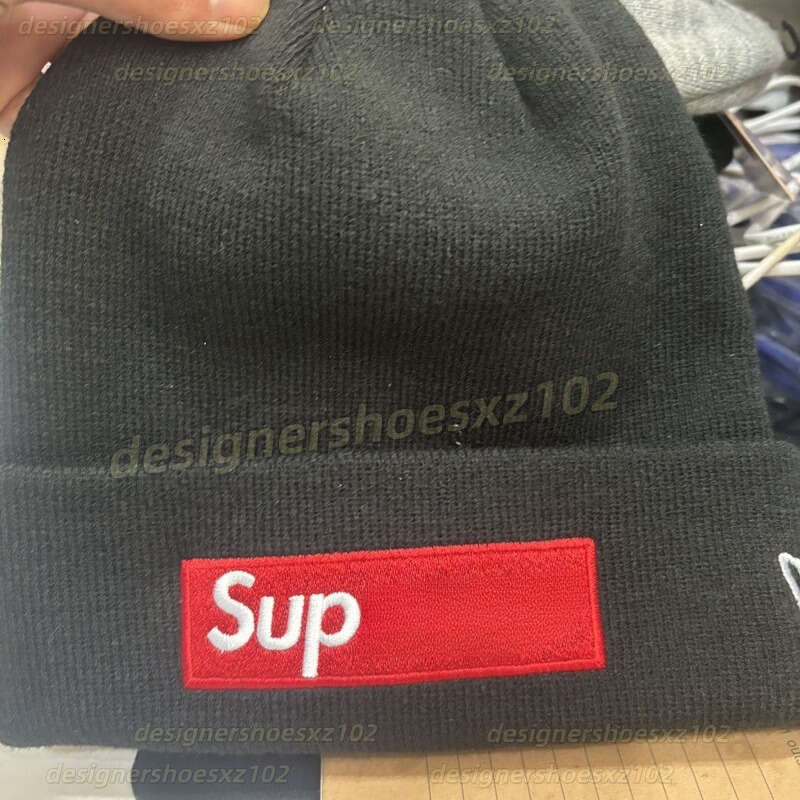 Supremely Beanie Super Hat Designer Beanie New Autumn Winter Unisex Knitted Hat Large Head Circumference Casquette Collection For Men Women Thermal Luxury Beanies