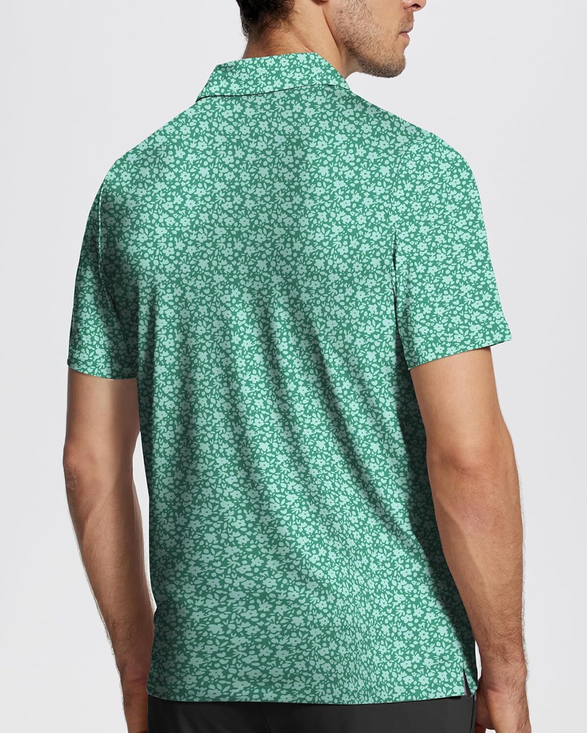 Mens Polo shirt Mens Golf Funny Print Golf Polo Shirts for Men Lightweight Dry Fit Quick Dry Casual tops summer clothes Short sleeve