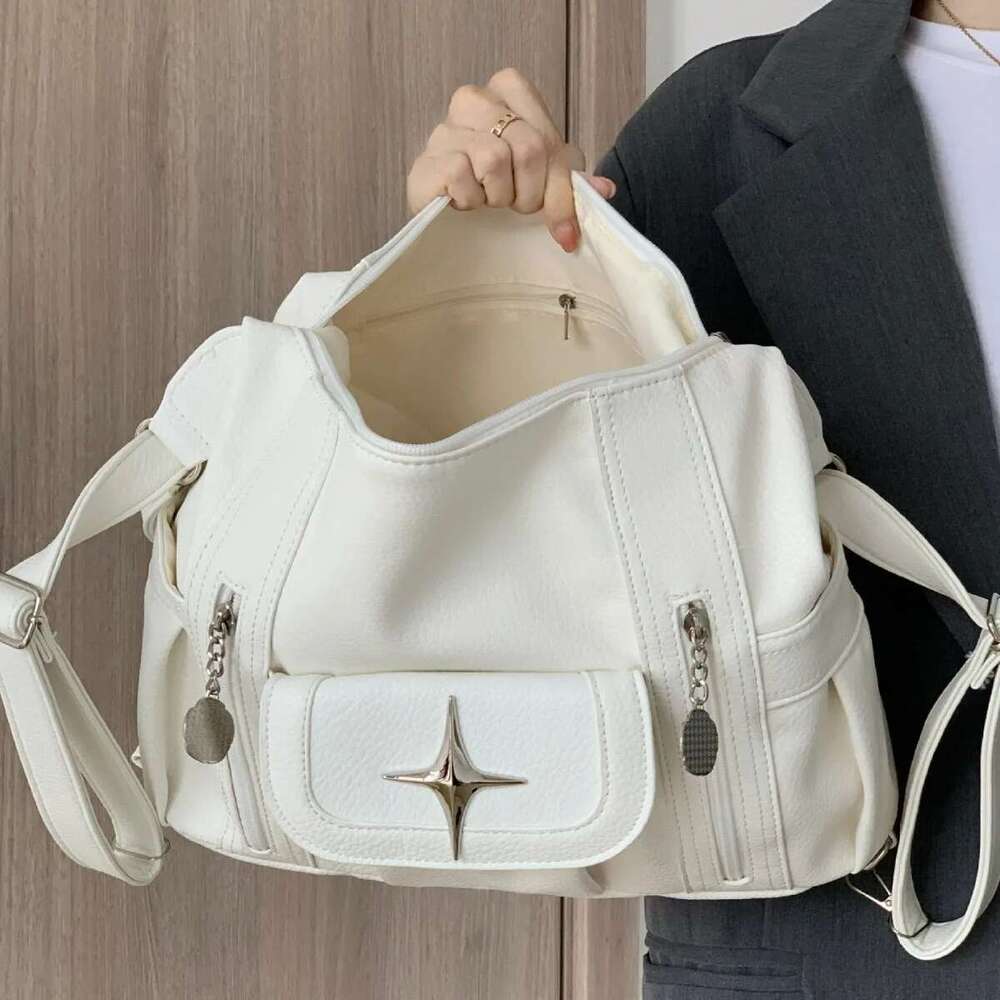 Designer Bag Women's Nice Bag Fashion Korean Version Single Shoulder Straddle Large Capacity Student Travel Bolso Grandebag New In Handbag
