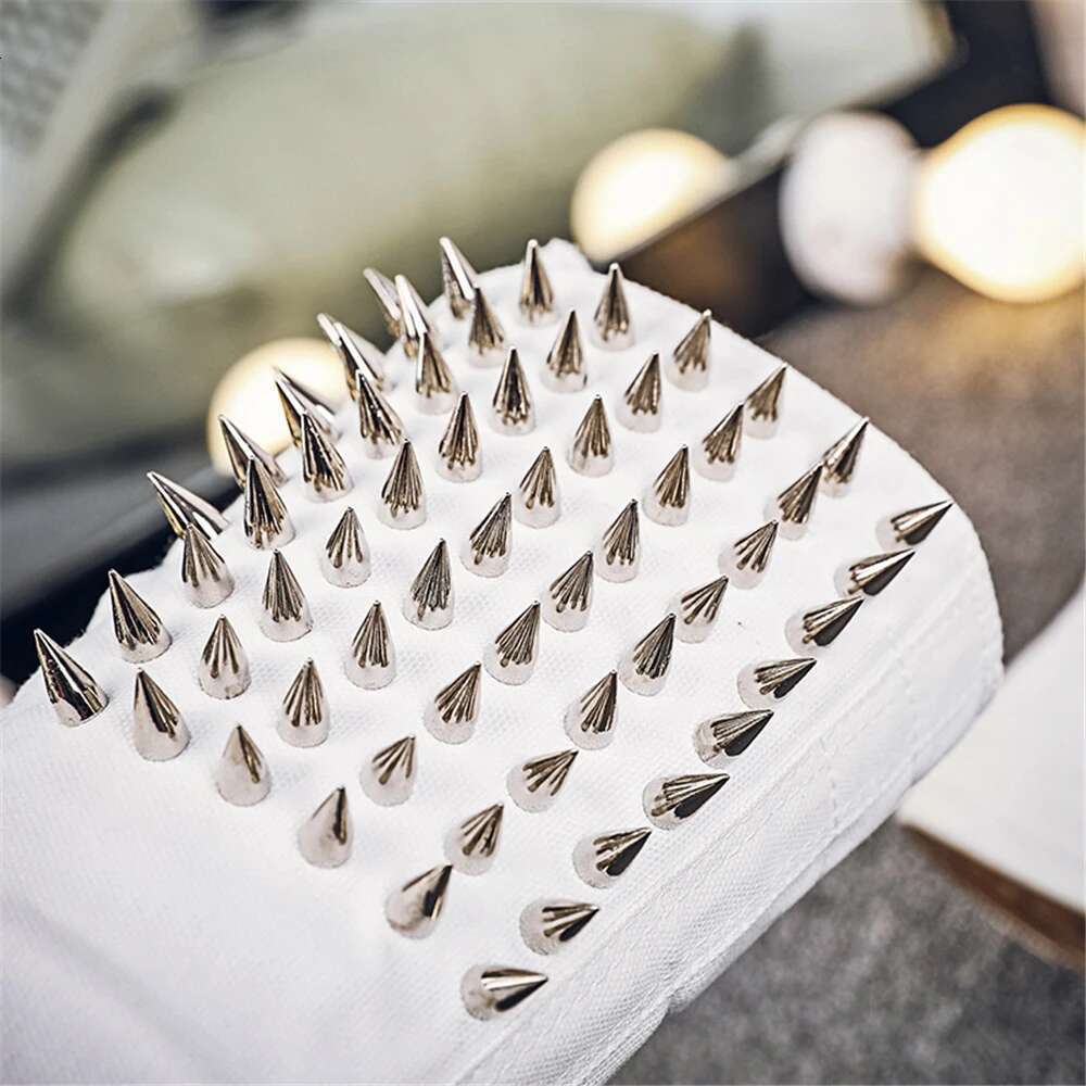 Spring new long rivet breathable hole front lace-up side zipper canvas shoes casual flat inner heightening large size women shoe