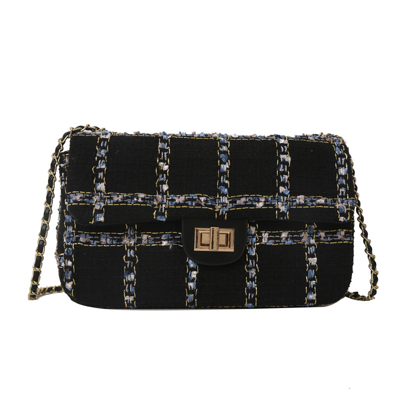 2025 New Designer Bag Free Delivery Shoes By Leisure Women's 2023 Autumn Korean Edition Small Square And Fashionable Shoulder Simple Crossbody Ba