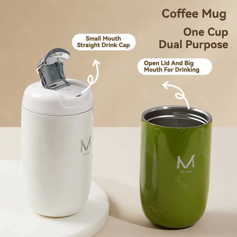 Stainless Steel 316 Vacuum Insulated Tumbler Cup with One Push Open Lid Leak Proof Thermal Flask for Hot And Cold Drinks Y251125