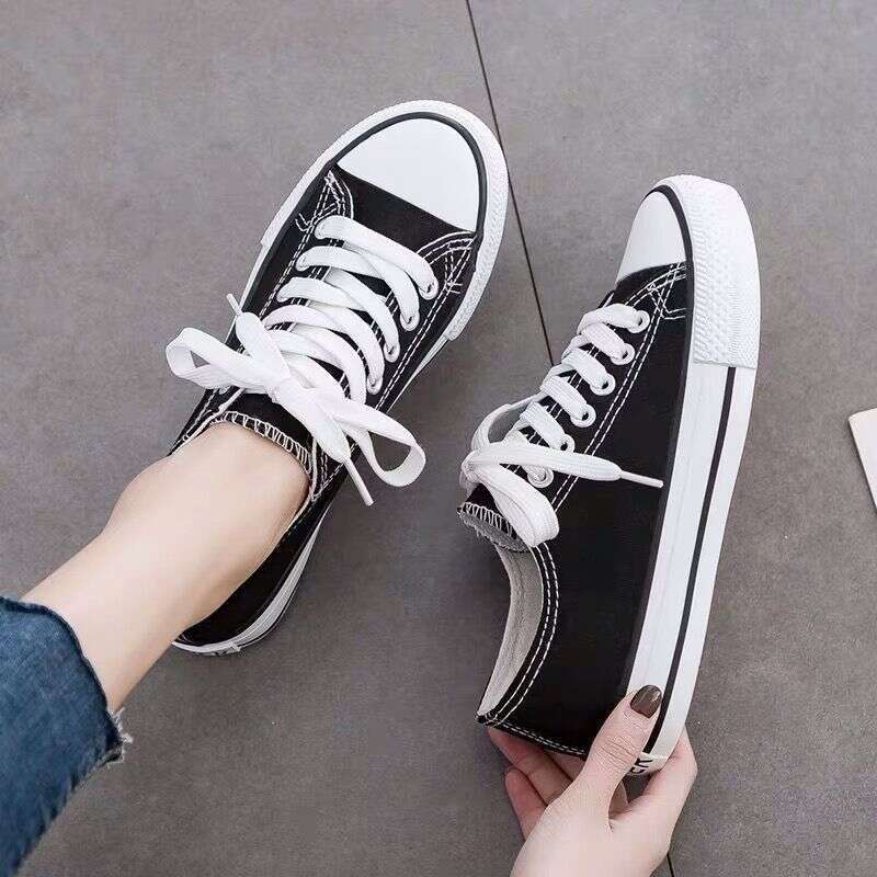 2024 Spring and Autumn Classic Canvas Women's Student Korean Edition Little White Couple Men's Casual Board Shoes