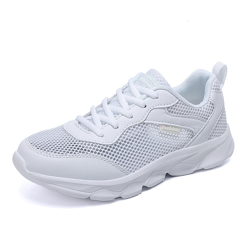 Summer New Sports Large Mesh Hollow Casual Korean Lace Up Versatile Women S Shoes Ddmysaturn