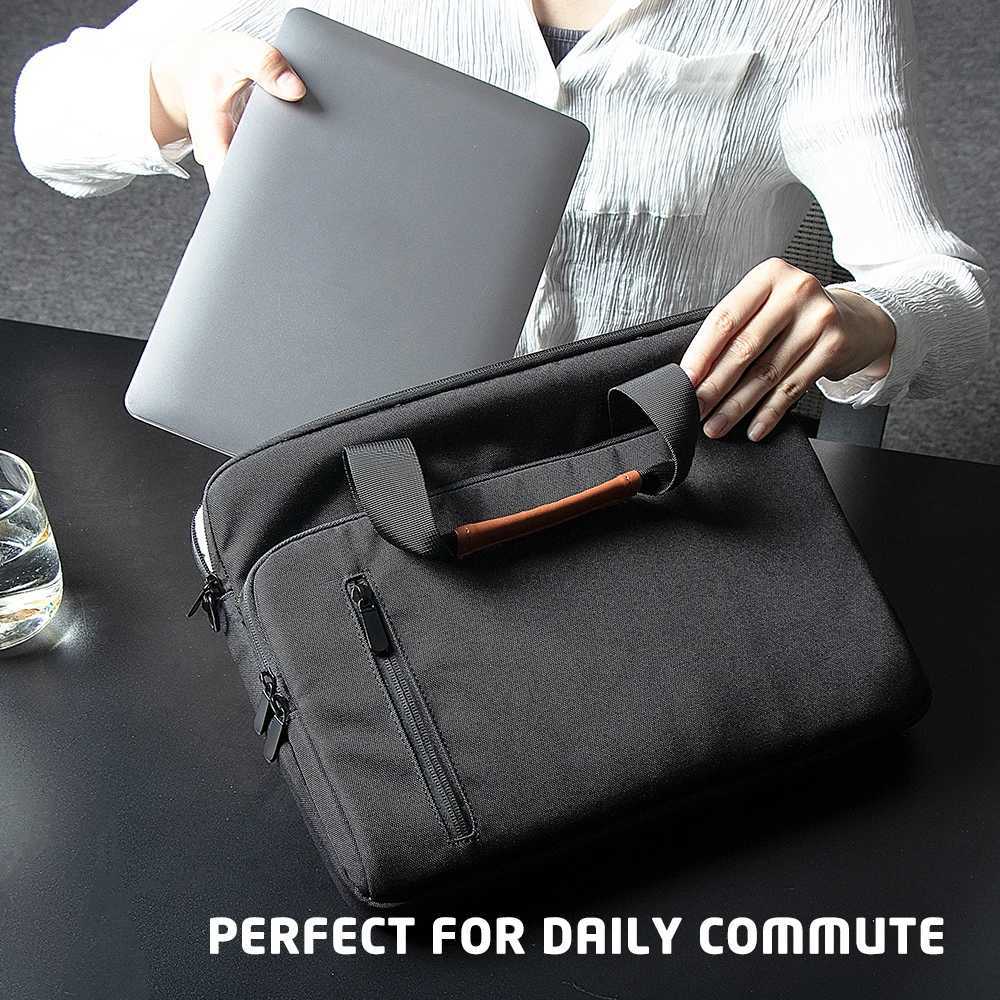 Laptop Shoulder Bag 13 14 15 16 Inch Computer Messenger Sleeve Briefcase For MacBook Air/Pro Dell HP Xiaomi Lenovo Notebook BagT251125