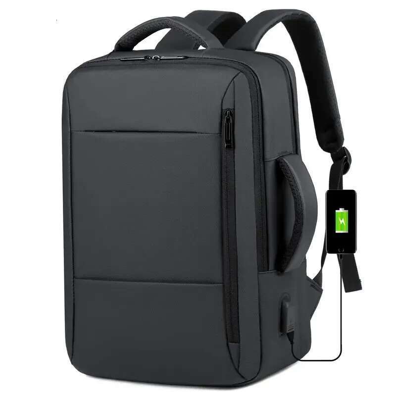 Designer bag Men Large Capacity Backpack USB Charging Male Laptop Bagpack Waterproof Business Travel Back Pack Lage Bag Mochila