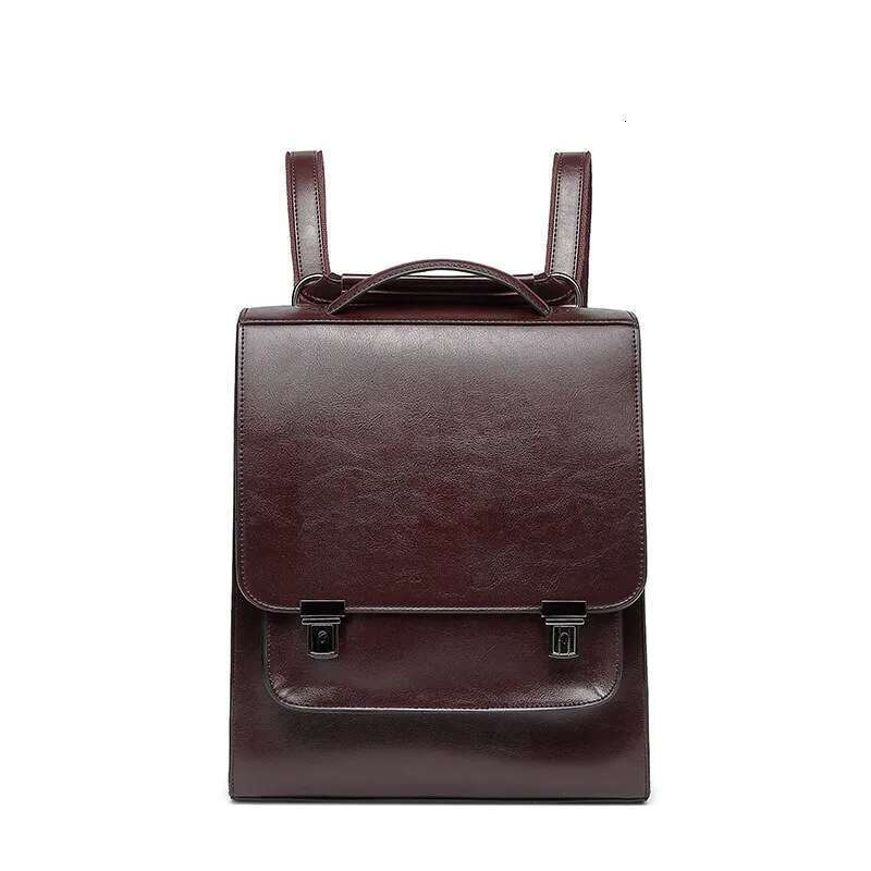 Designer bag 2024 new women's retro preppy handbag Fashion schoolbag multi-functional waterproof shoulder bag casual all-in-one backpack