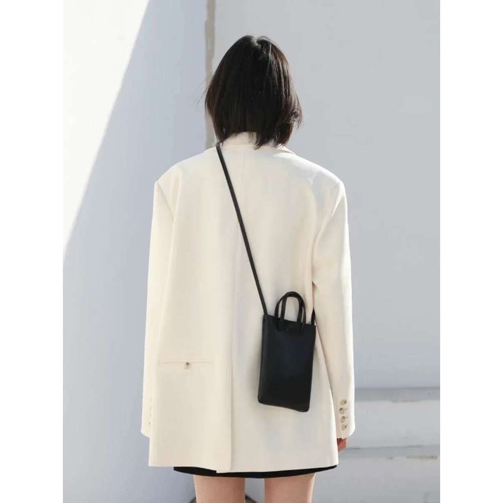 CHIC VEN Women's Blazer Korean Casual Solid Long Sleeve Coats All-Match Office Lady Elegant Fashion Clothing Spring Autumn 2023