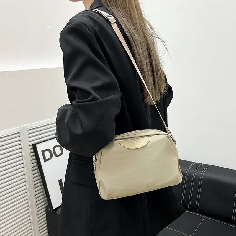 2024 Trend Canvas Messenger Handbag Brand Crossbody Bags Ladies High Quality Shoulder Bag Purses For Women