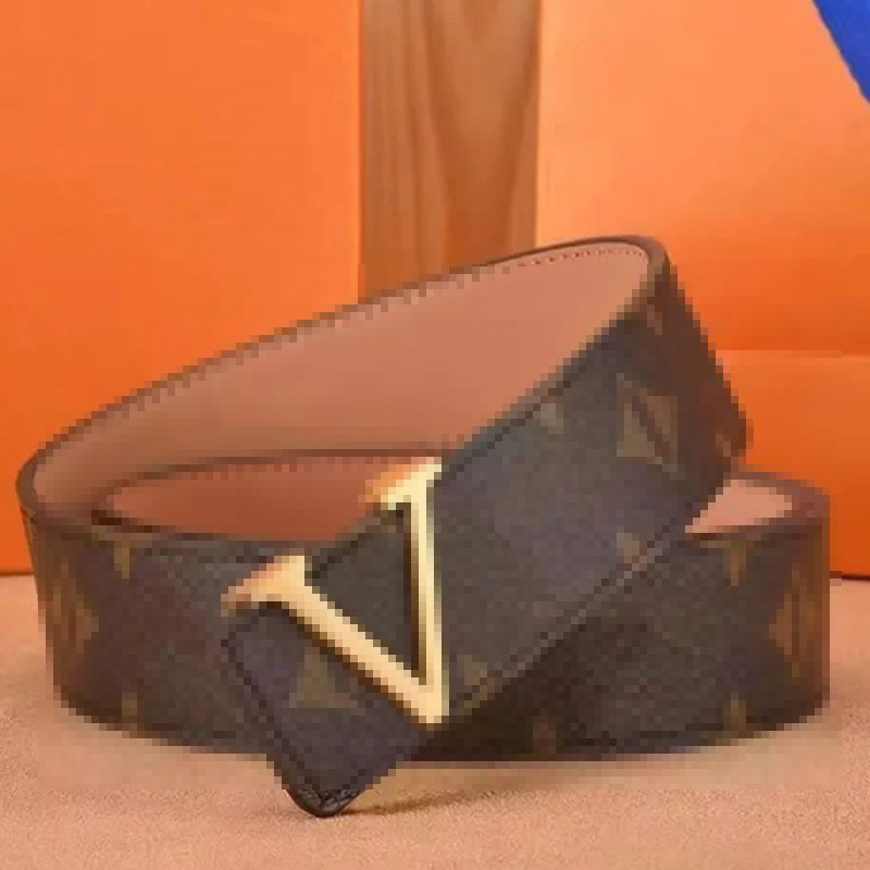 Retro flower Cowhide Leather Men Business Designer belt Letter Metal buckle Plaid Classic waistband Elegant High quality Belts shipping from the USA #4223