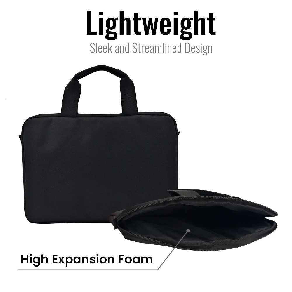 13 Inch Laptop Bag for Men and Women Messenger Bag for Laptop or Tablet Sleek Durable Water-Repellent FabricT251125
