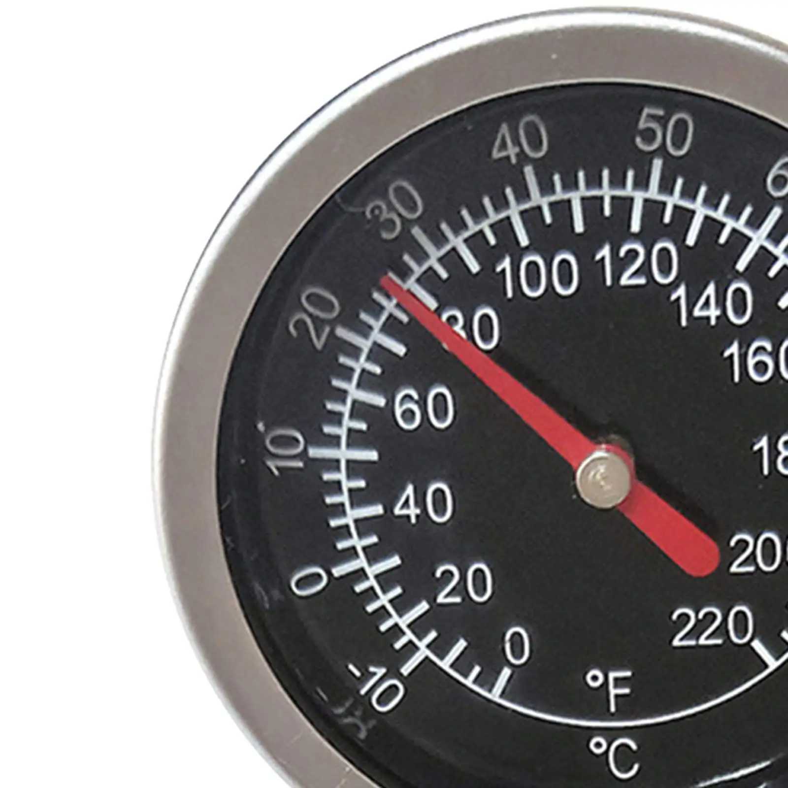 Kettle Thermometer Boiler Dial Thermometer Double Scale Durable Convenient Installation 1/4 NPT Fitting Stainless Steel C251125