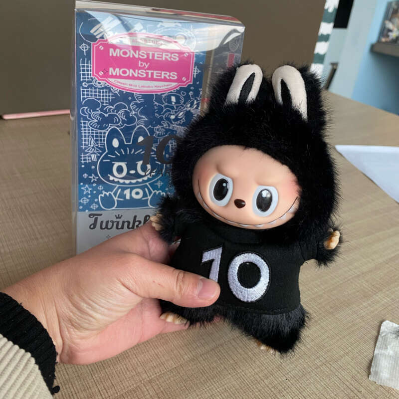 Labubu 10Th Anniversary Limited Edition Black Cute Blind Box Surprises Birthday Or Festival Gifts