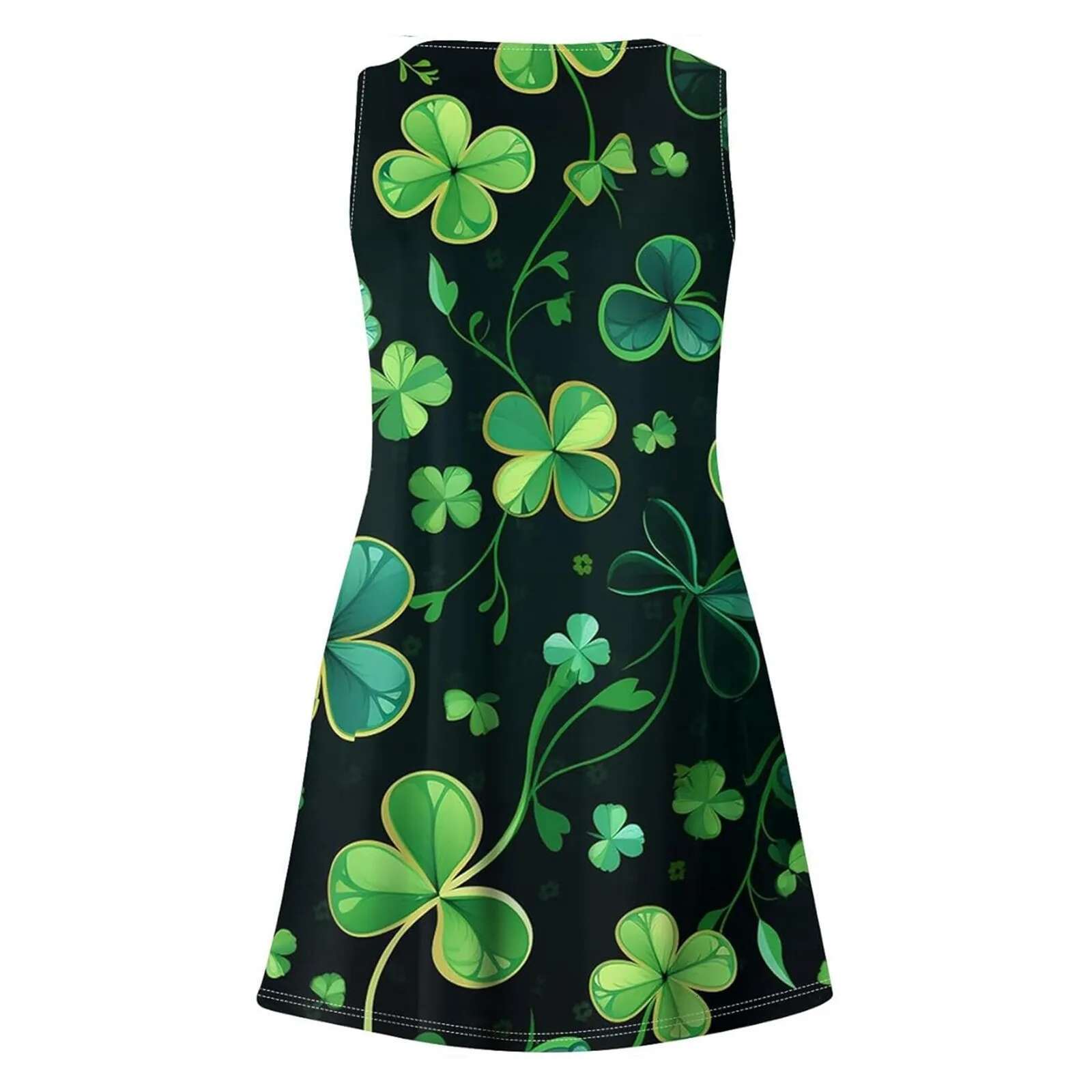 Dongdumaoyi Ladies St Patrick S Day Dress Casual Skirt Comfy Summer Dresses For Women Fashion Long Holiday Party Evening