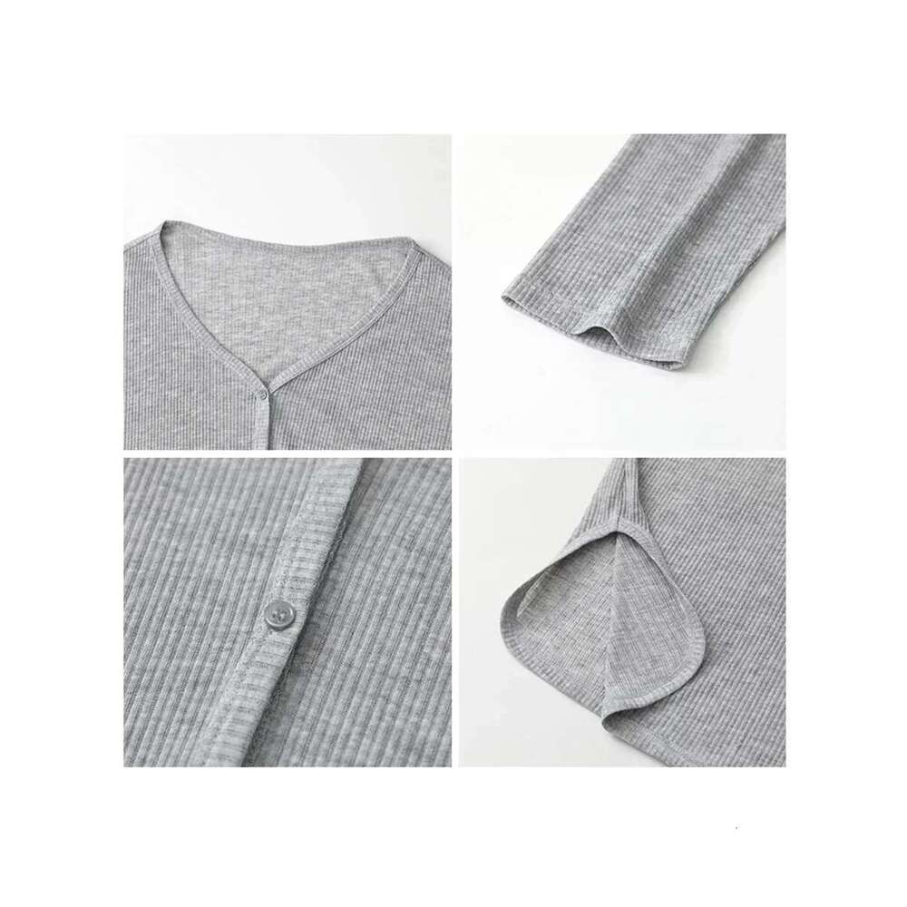 CHIC VEN Women's Cardigan New V-Neck Long Sleeved Shirt Female Jumpers Sun Protection Woman Top Spring Summer 2024