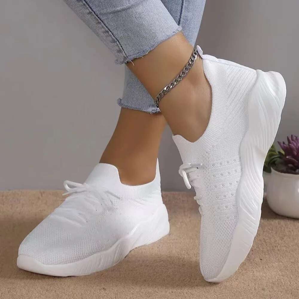 Women Mesh Breathable Casual Lace-up Vulcanized Ladies Platform Sneakers Female Shoes Plus Size Zapatos De Mujer ddmykukumalu