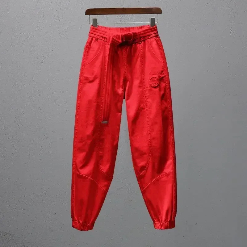 Versatile Womens Harlem Pants Elastic Waist Sport are perfect for spring and summer plus size slimming womens pants 250420