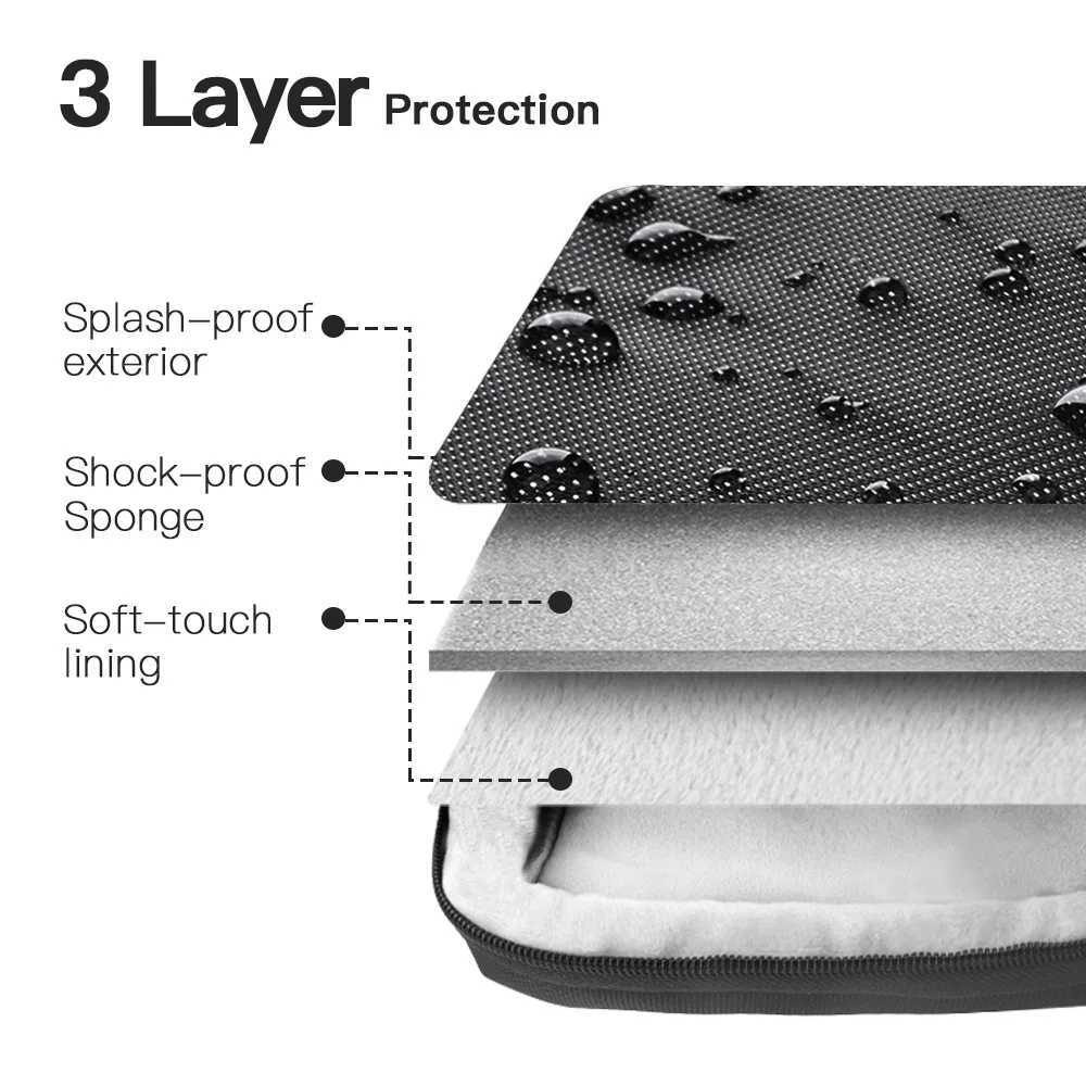 360 Protective Laptop Shoulder Bag for 13 14 15 16 inch MacBook Air/Pro Business Notebook Briefcase for ASUS HP ThinkPadT251125