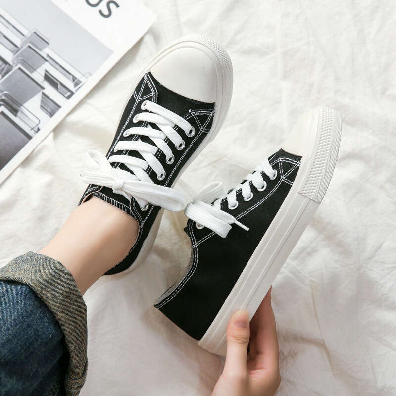 Spring New Korean Breathable Student Canvas Women's and Men's Trendy Instagram Couple Autumn Casual Board Shoes