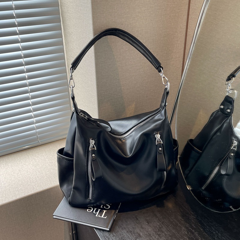 Female bag Tote bag large capacity can be crossbody new one shoulder college students class commuting bag