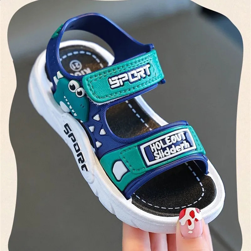 Childrens summer boys cute cartoon girls sandals baby shoes girls beach shoes sports soft anti slip casual childrens sandals 250424