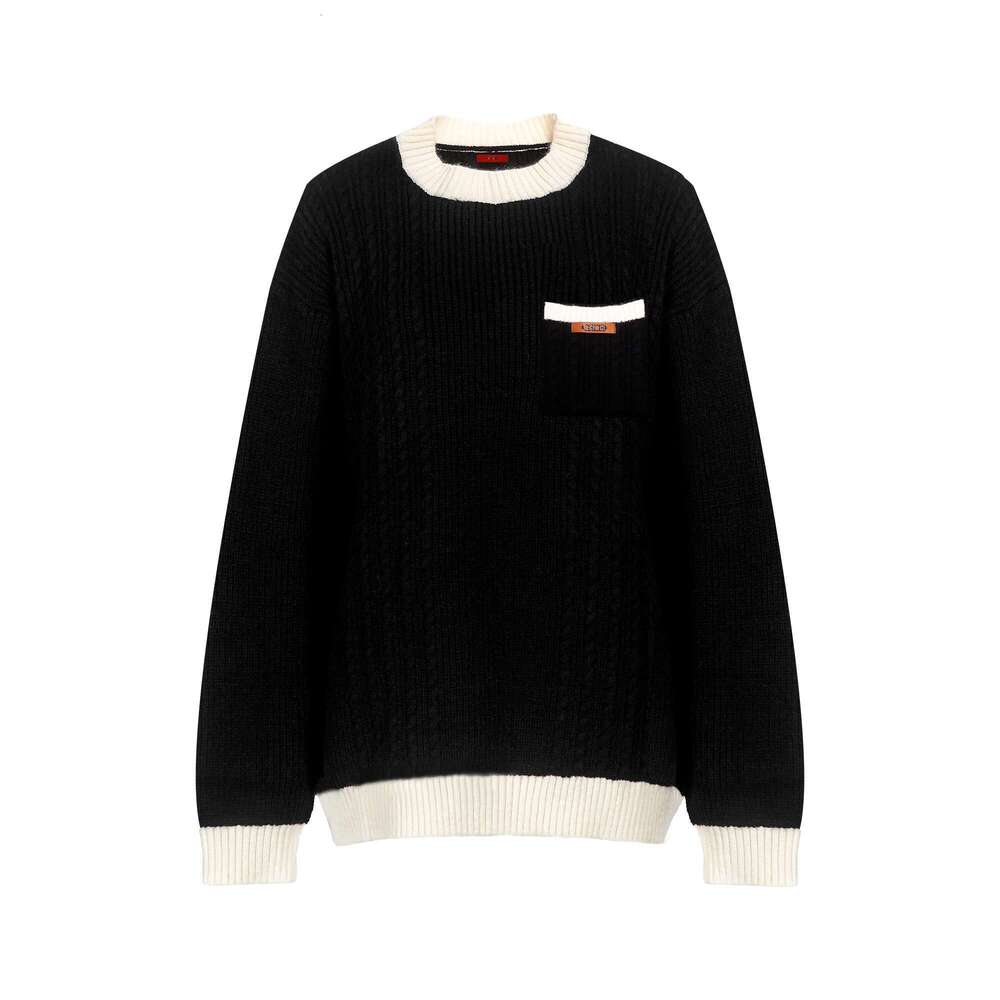 CHCH Fashion Round Neck Knitted Jumper For Women 2024 Autumn Long Sleeve Sweater Female Hight Street Warm Lady Chic Pullover