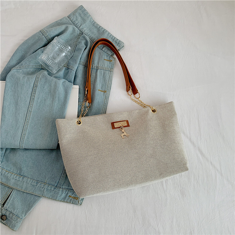 New Free Delivery Designer Shoes By 2025 Leisure Large Capacity Women's 2024 New Versatile Nylon Commuting Class Shoulder Minimalist Tote Bag