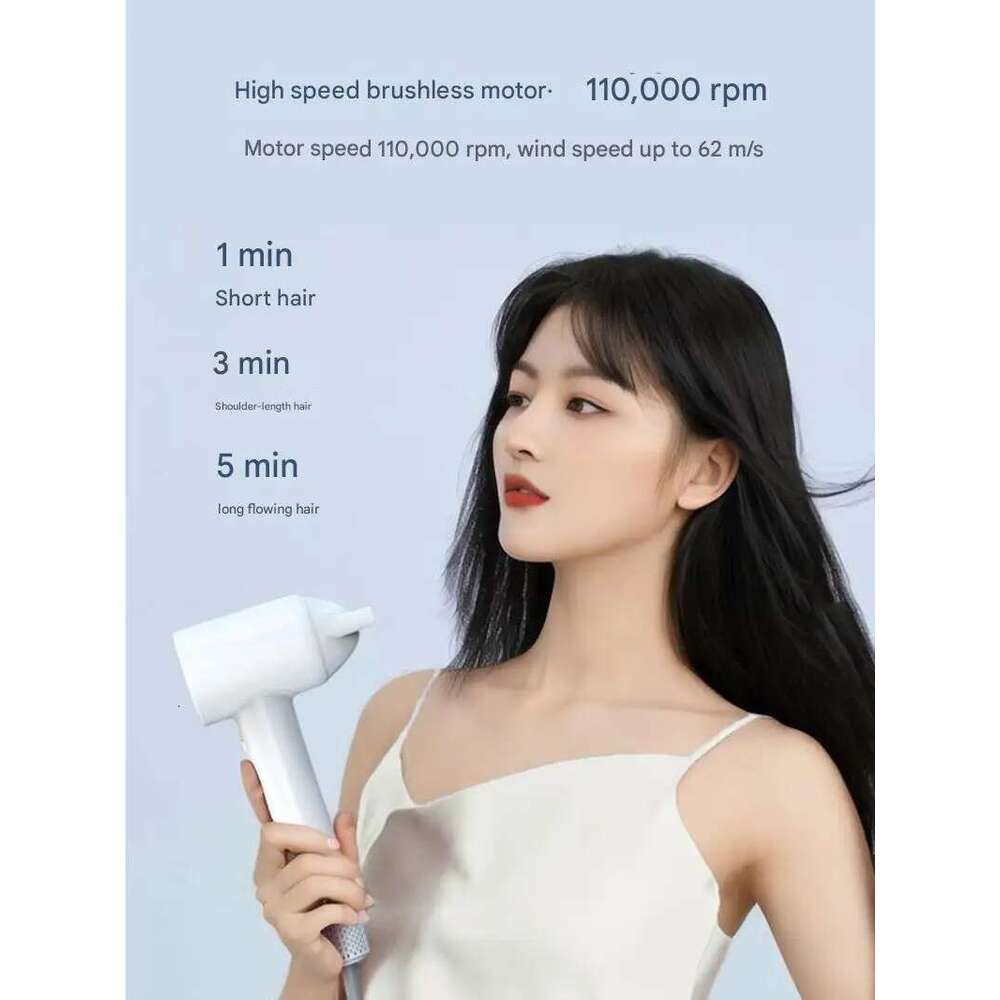 2025 New Professional Negative Ion Dryer with Temperature Control Hot & Cold Air for Powerful and Gentle Hair Care