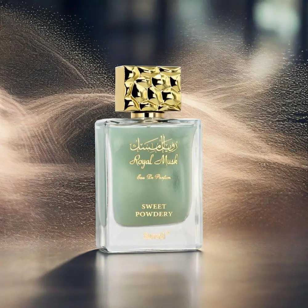 Surrati Royal Musk Sweet Powdery Eau de Parfum 100ML Unisex Fragrance with Soft Powder Finish Unisex perfume C251125